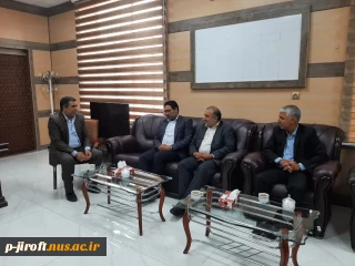 دیدار ریاست دانشگاه
