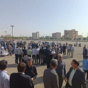 حضور پرشور رئیس، کارکنان و دانشجویان آموزشکده ملی مهارت پسران جیرفت در راهپیمایی ۱۳ آبان

 3