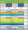 جدول زمانبندی انتخاب واحد 051 3
